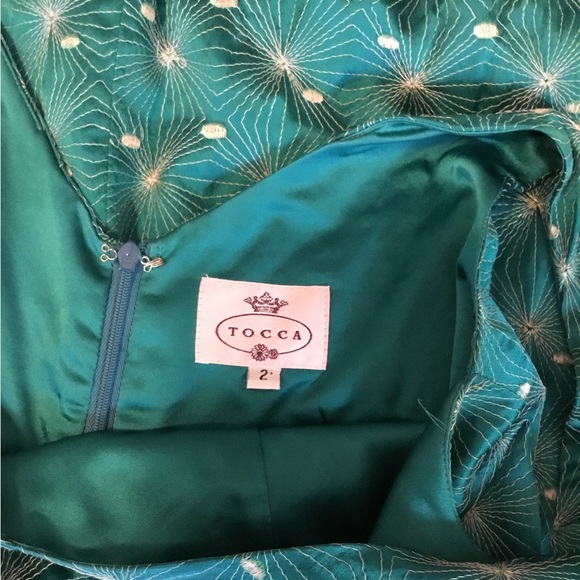 TOCCA. 100% silk & gorgeous. You will turn heads! So beautiful on. - Picture 3 of 5